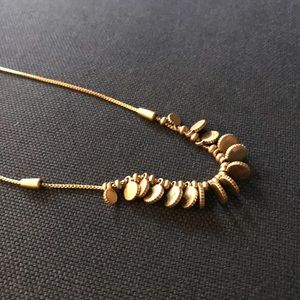 Madewell Gold Necklace, adjustable
